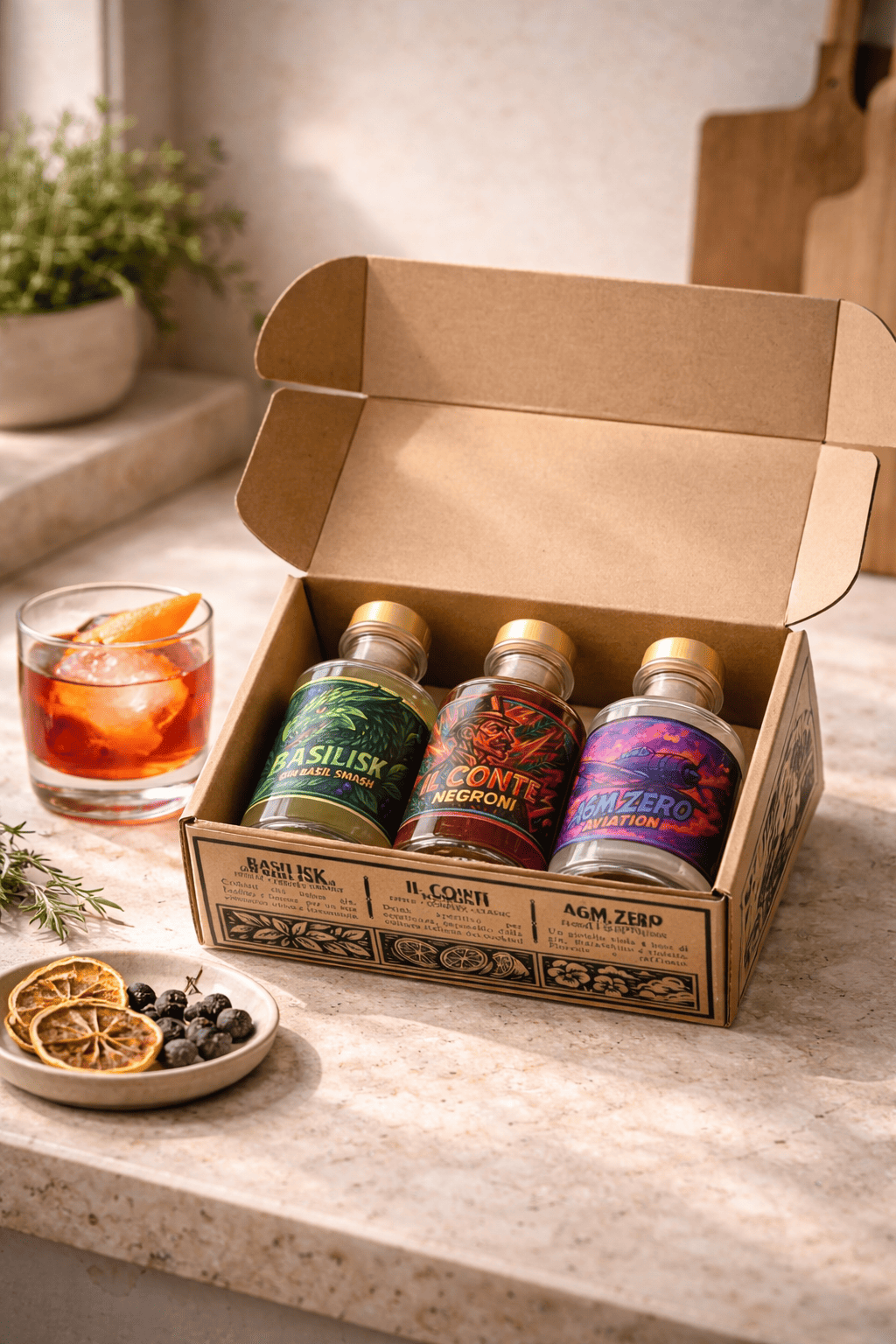 Regalo per la Festa del Papà: un aperitivo elegante, senza pensieri