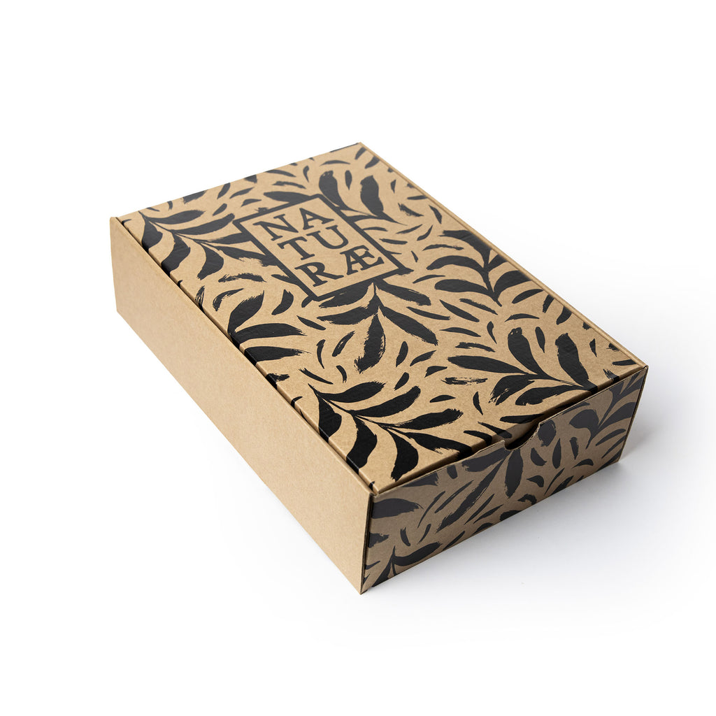 Naturae Spirits Gin Fructetum Gift Box edizione speciale con due bicchieri – gin artigianale agrumato in elegante confezione regalo