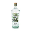 Bottiglia di Naturae Gin Herbarium, Distilled gin artigianale con ginepro, menta, lemongrass e foglie d’ulivo, made in Italy.