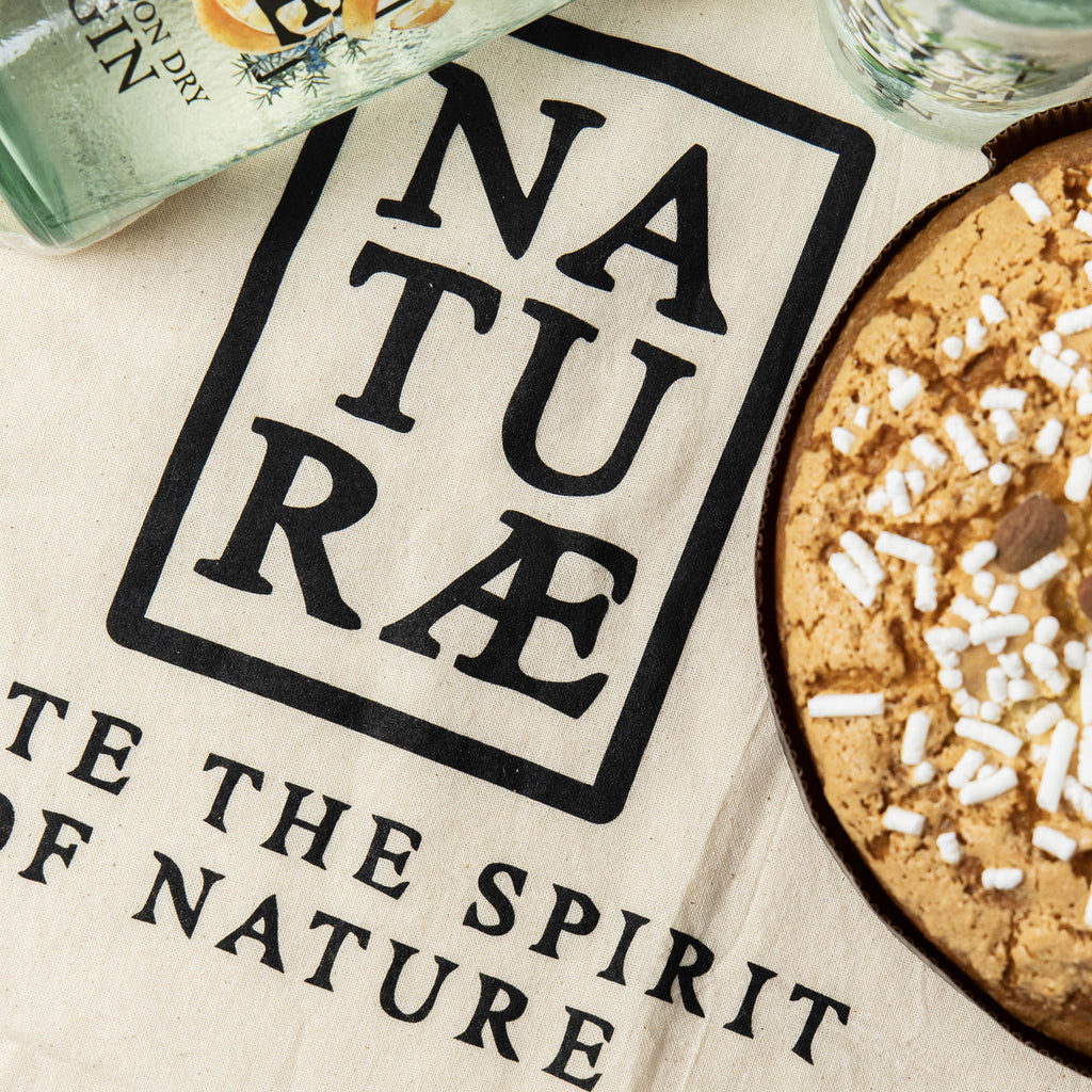 Shopper Naturae Spirits in 100% cotone, borsa artigianale sostenibile made in Italy